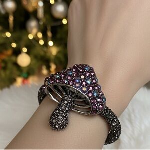 MUSHROOM BRACELET Elegant Multicolor Crystal Bracelet